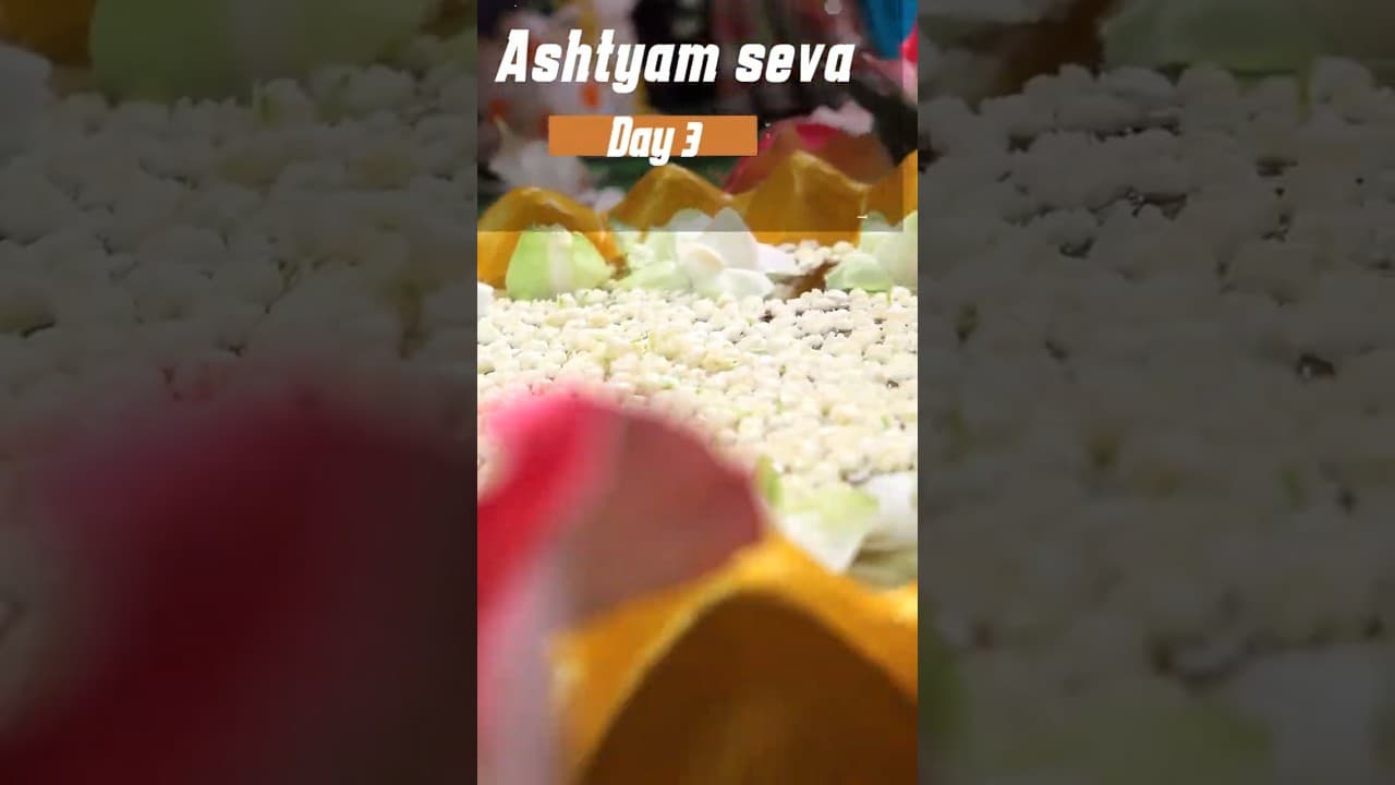 श्री ब्रज अष्टायाम लीला के तृतीय दिवस , सूर्य कुण्ड मिलन एवं राजभोग सेवा | #ashtyamseva #suryakund