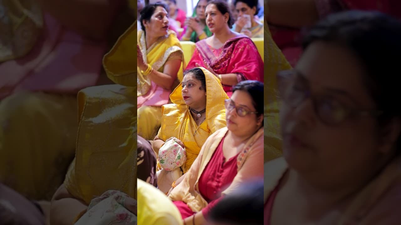 मेरठ कथा से नंदोत्सव की मनमोहक झलकियाँ || #nandotsav #meerut #krishnajanmotsav #krishnaleela