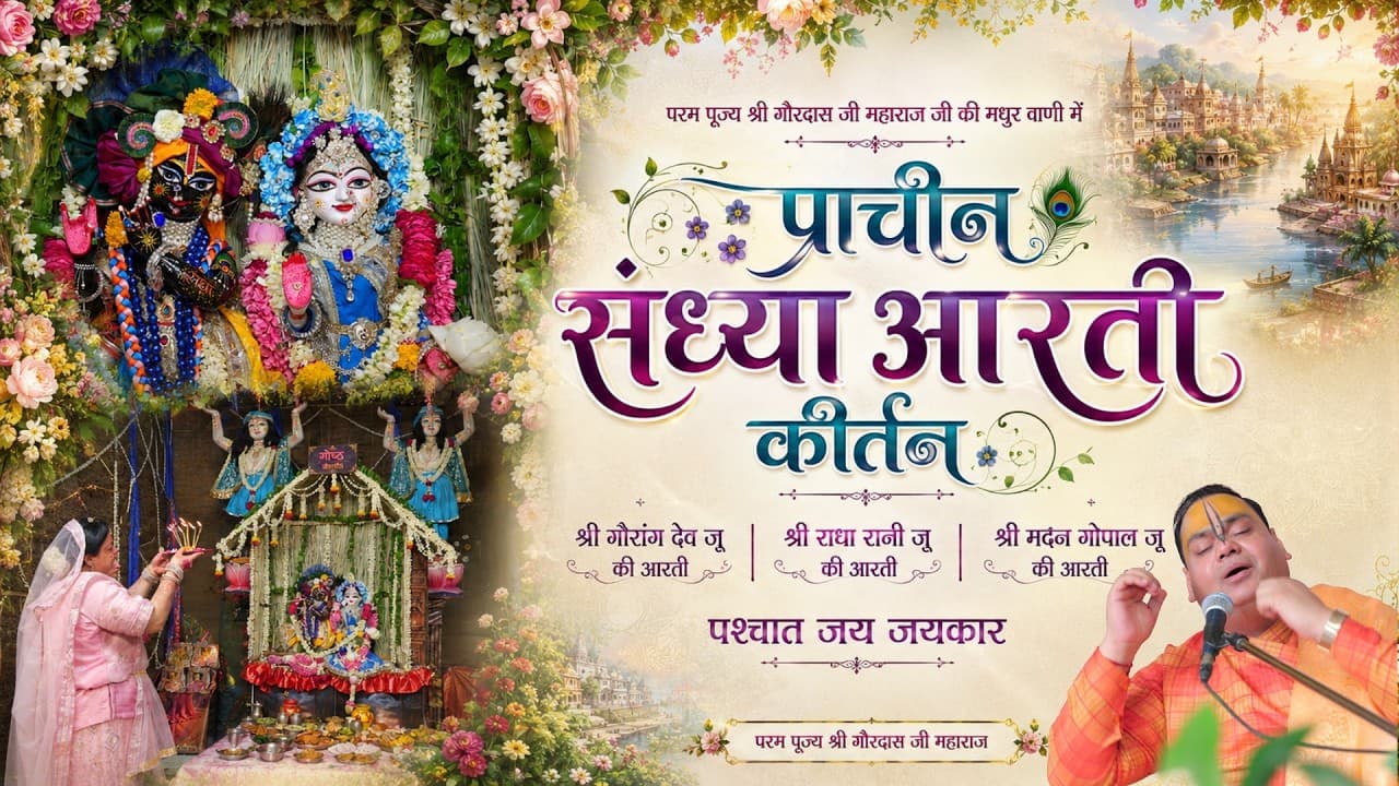 ब्रज वृंदावन की प्राचीन आरती