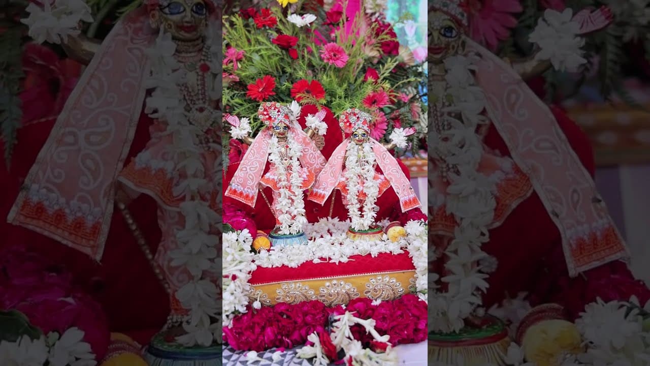 मुरादनगर में शुरू हुई भव्य श्री राधामाधव लीला महा महोत्सव की दिव्य कथा || #radhamadhavleela