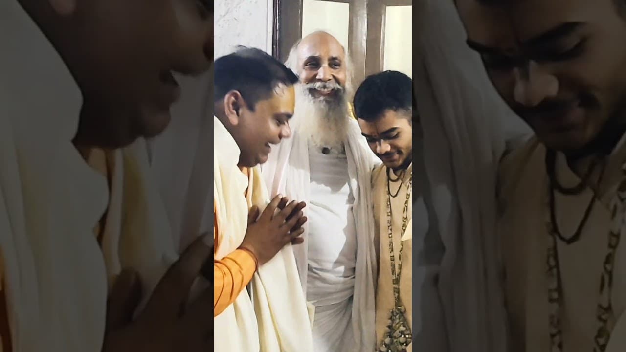 सुदामा कुटी के महंत परम पूज्य श्री सुतीक्ष्ण दास जी महाराज का चिरंजीव निताई दास जी के लिए आशीर्वाद |